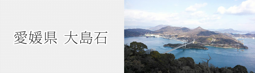 愛媛県 大島石